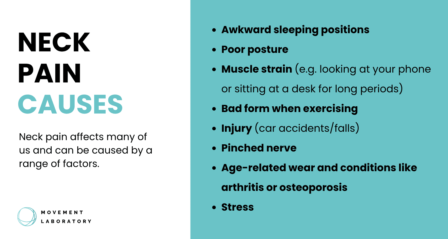 Neck Pain Causes Physiotherapy