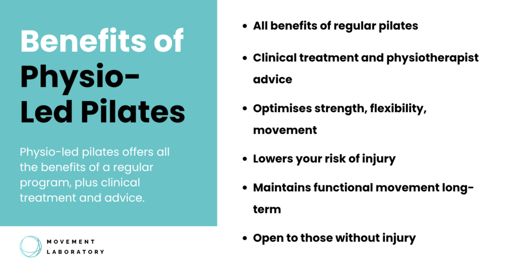 benefits of physio led pilates